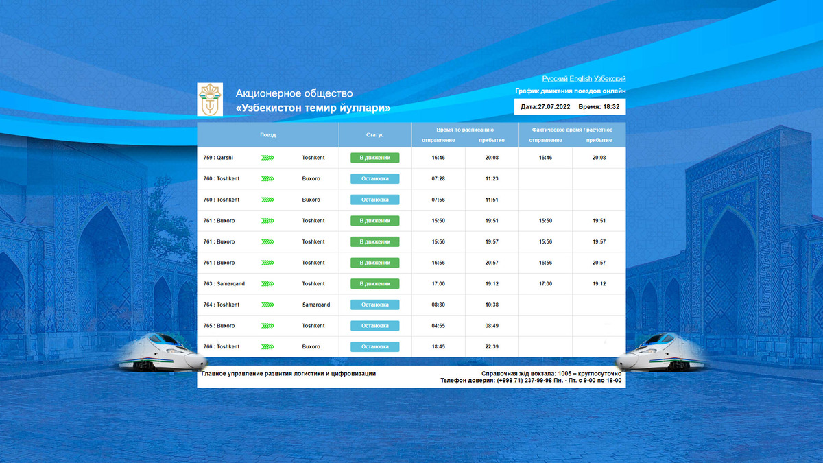 Уважаемые пассажиры, с 30 сентября по 3 октября по техническим причинам будут внесены следующие изменения в расписание пассажирских поездов:
