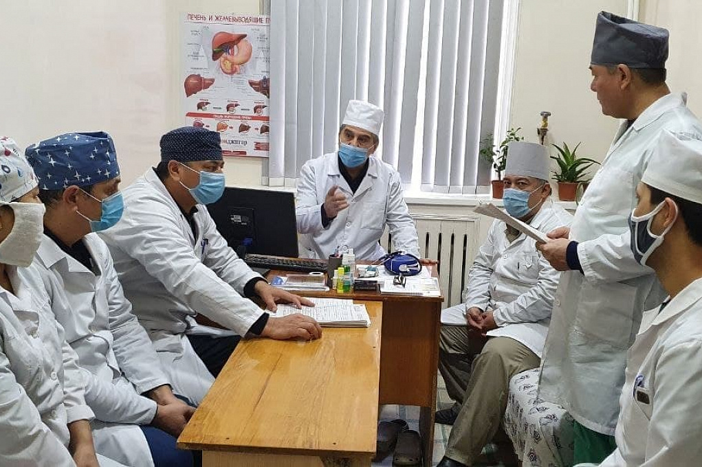 Растет научный медицинский потенциал объединенной больницы Андижана