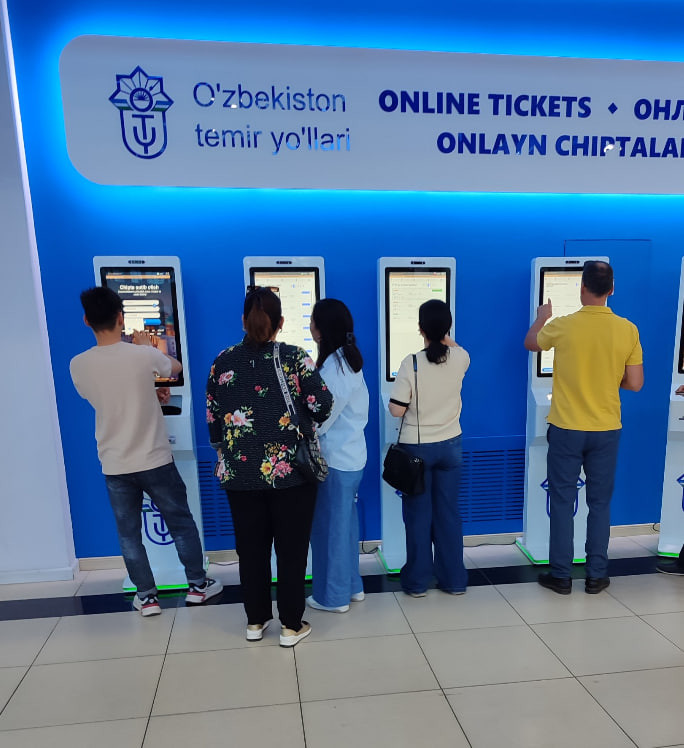 На железнодорожных вокзалах введены в эксплуатацию современные инфокиоски