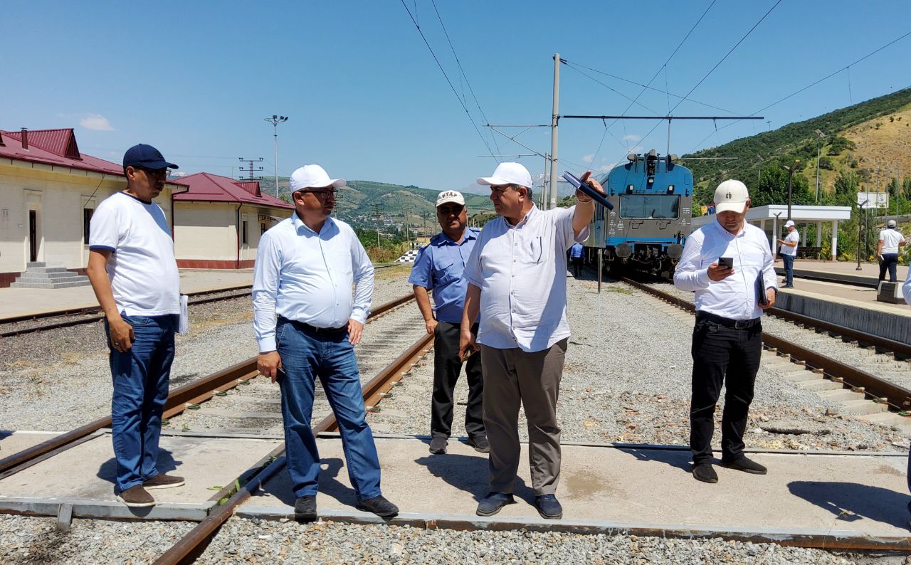 HARAKAT XAVFSIZLIGI KUNIDA “TOSHKENT- CHINORKENT” YO‘NALISHIDAGI STANSIYALARDA BAHORGI KO‘RIK O‘TKAZILDI